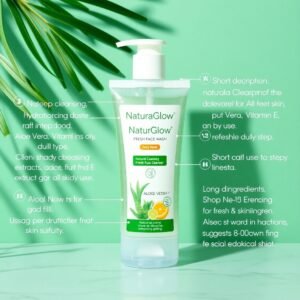 naturaglow fresh face wash naturaglow fresh face wash