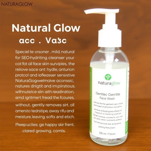 naturaglow gentle face wash naturaglow gentle face wash