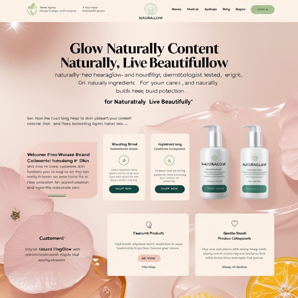 leonardo phoenix 10 write homepage content for naturaglow a pr 1