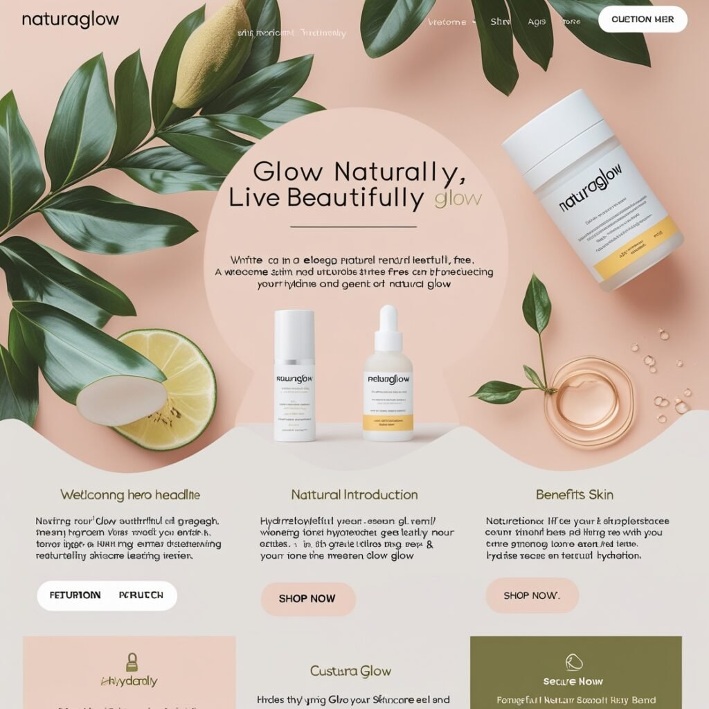 leonardo phoenix 10 write homepage content for naturaglow a pr 2